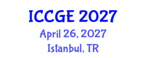 International Conference on Civil and Geological Engineering (ICCGE) April 26, 2027 - Istanbul, Turkey