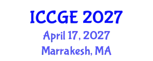 International Conference on Civil and Geological Engineering (ICCGE) April 17, 2027 - Marrakesh, Morocco