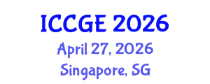 International Conference on Civil and Geological Engineering (ICCGE) April 27, 2026 - Singapore, Singapore