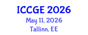International Conference on Civil and Geological Engineering (ICCGE) May 11, 2026 - Tallinn, Estonia