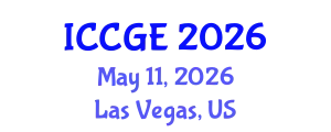 International Conference on Civil and Geological Engineering (ICCGE) May 11, 2026 - Las Vegas, United States