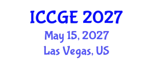 International Conference on Civil and Geological Engineering (ICCGE) May 15, 2027 - Las Vegas, United States