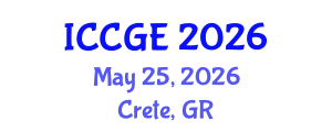 International Conference on Civil and Geological Engineering (ICCGE) May 25, 2026 - Crete, Greece