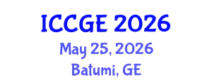 International Conference on Civil and Geological Engineering (ICCGE) May 25, 2026 - Batumi, Georgia