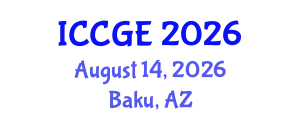 International Conference on Civil and Geological Engineering (ICCGE) August 14, 2026 - Baku, Azerbaijan