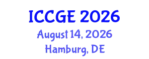 International Conference on Civil and Geological Engineering (ICCGE) August 14, 2026 - Hamburg, Germany