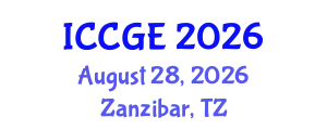 International Conference on Civil and Geological Engineering (ICCGE) August 28, 2026 - Zanzibar, Tanzania