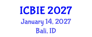 International Conference on Business and Information Engineering (ICBIE) January 14, 2027 - Bali, Indonesia