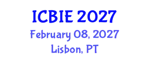 International Conference on Business and Information Engineering (ICBIE) February 08, 2027 - Lisbon, Portugal