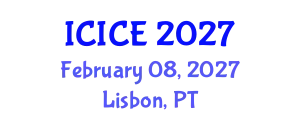 International Conference on Information and Communication Engineering (ICICE) February 08, 2027 - Lisbon, Portugal