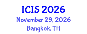 International Conference on Intelligent Systems (ICIS) November 29, 2026 - Bangkok, Thailand