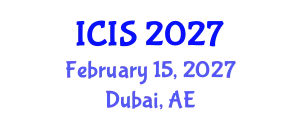 International Conference on Intelligent Systems (ICIS) February 15, 2027 - Dubai, United Arab Emirates