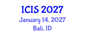 International Conference on Intelligent Systems (ICIS) January 14, 2027 - Bali, Indonesia