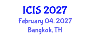 International Conference on Intelligent Systems (ICIS) February 04, 2027 - Bangkok, Thailand