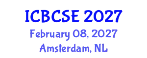 International Conference on Biological and Chemical Systems Engineering (ICBCSE) February 08, 2027 - Amsterdam, Netherlands