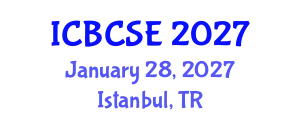 International Conference on Biological and Chemical Systems Engineering (ICBCSE) January 28, 2027 - Istanbul, Turkey