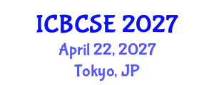 International Conference on Biological and Chemical Systems Engineering (ICBCSE) April 22, 2027 - Tokyo, Japan