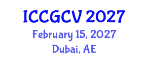 International Conference on Computational Geometry and Computer Vision (ICCGCV) February 15, 2027 - Dubai, United Arab Emirates
