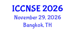 International Conference on Cognitive and Neural Systems Engineering (ICCNSE) November 29, 2026 - Bangkok, Thailand