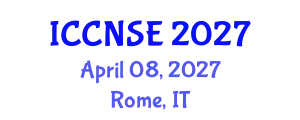 International Conference on Cognitive and Neural Systems Engineering (ICCNSE) April 08, 2027 - Rome, Italy