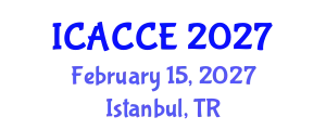 International Conference on Applied Chemistry and Chemical Engineering (ICACCE) February 15, 2027 - Istanbul, Turkey