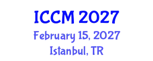 International Conference on Computational Mathematics (ICCM) February 15, 2027 - Istanbul, Turkey