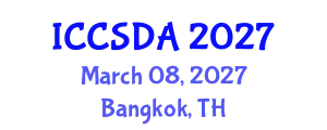 International Conference on Computational Statistics and Data Analysis (ICCSDA) March 08, 2027 - Bangkok, Thailand