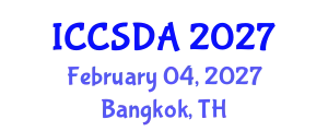 International Conference on Computational Statistics and Data Analysis (ICCSDA) February 04, 2027 - Bangkok, Thailand