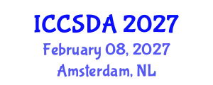 International Conference on Computational Statistics and Data Analysis (ICCSDA) February 08, 2027 - Amsterdam, Netherlands