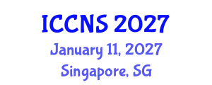 International Conference on Computer Networks and Security (ICCNS) January 11, 2027 - Singapore, Singapore