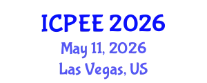 International Conference on Physics and Electronics Engineering (ICPEE) May 11, 2026 - Las Vegas, United States