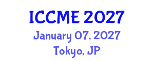 International Conference on Cinema and Media Engineering (ICCME) January 07, 2027 - Tokyo, Japan