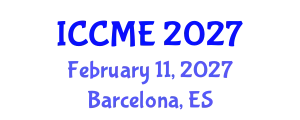International Conference on Cinema and Media Engineering (ICCME) February 11, 2027 - Barcelona, Spain