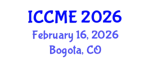International Conference on Cinema and Media Engineering (ICCME) February 16, 2026 - Bogota, Colombia