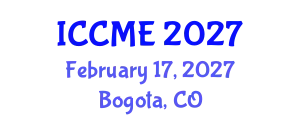 International Conference on Cinema and Media Engineering (ICCME) February 17, 2027 - Bogota, Colombia
