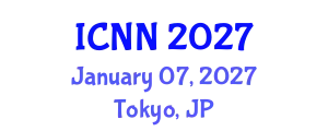 International Conference on Neural Networks (ICNN) January 07, 2027 - Tokyo, Japan