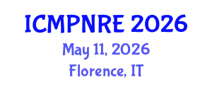 International Conference on Medical Physics, Nuclear and Radiological Engineering (ICMPNRE) May 11, 2026 - Florence, Italy