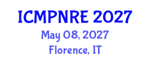 International Conference on Medical Physics, Nuclear and Radiological Engineering (ICMPNRE) May 08, 2027 - Florence, Italy