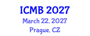 International Conference on Mathematical Biology (ICMB) March 22, 2027 - Prague, Czechia