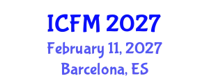 International Conference on Fluid Mechanics (ICFM) February 11, 2027 - Barcelona, Spain