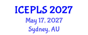 International Conference on Economics, Political and Legal Sciences (ICEPLS) May 17, 2027 - Sydney, Australia