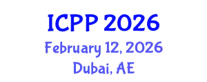 International Conference on Psychiatry and Psychology (ICPP) February 12, 2026 - Dubai, United Arab Emirates