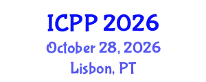 International Conference on Psychiatry and Psychology (ICPP) October 28, 2026 - Lisbon, Portugal