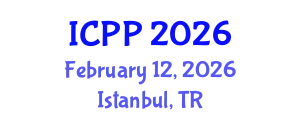International Conference on Psychiatry and Psychology (ICPP) February 12, 2026 - Istanbul, Turkey
