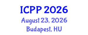 International Conference on Psychiatry and Psychology (ICPP) August 23, 2026 - Budapest, Hungary