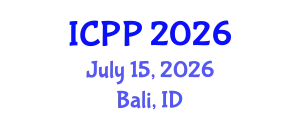 International Conference on Psychiatry and Psychology (ICPP) July 15, 2026 - Bali, Indonesia