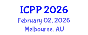 International Conference on Psychiatry and Psychology (ICPP) February 02, 2026 - Melbourne, Australia
