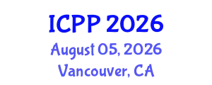 International Conference on Psychiatry and Psychology (ICPP) August 05, 2026 - Vancouver, Canada
