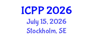 International Conference on Psychiatry and Psychology (ICPP) July 15, 2026 - Stockholm, Sweden