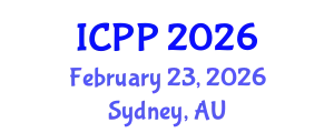 International Conference on Psychiatry and Psychology (ICPP) February 23, 2026 - Sydney, Australia